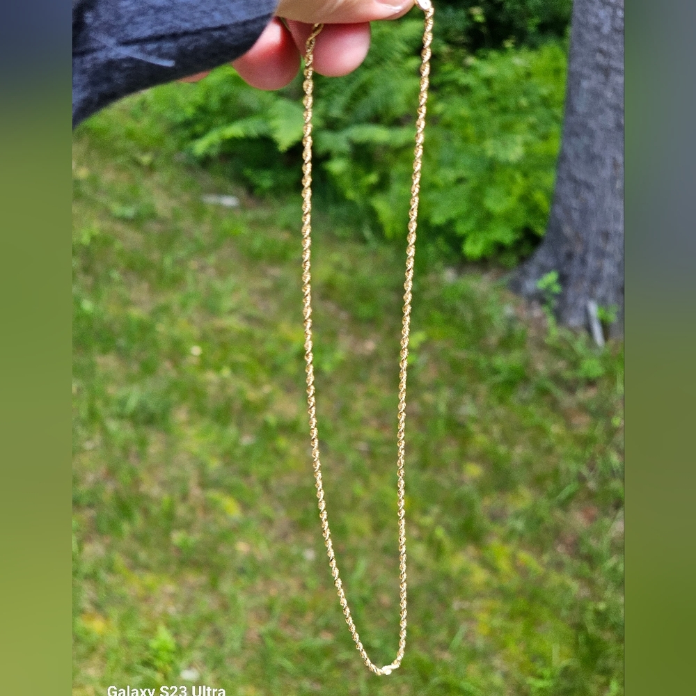 14k gold necklace